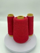 Włoski Jedwab 100% SERVIZI E SETA  – Czerwony KREPA 