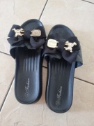 Klapki damskie wkładką 25,5 cm