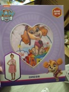 Sukienka z wizerunkiem z popularnej bajki psi patrol 