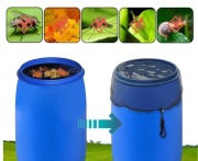 Siatkowa osłona na beczkę na deszczówkę. 2 szt. 