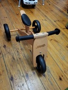 rowerek drewniany biegowy