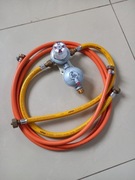 Reduktor  automatyczny na 2 butle gazowe propan z wężami 37mbar, 6kg/h