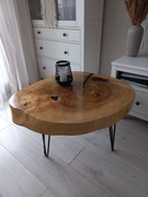 Stolik z plastra jesionu DUŻY!