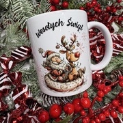 Świąteczny Kubek idealny na prezent.