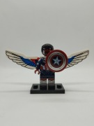 Minifigurka Kapitan Ameryka Falcon Avengers Marvel Kompatybilna z LEGO