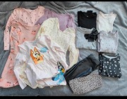 Paka ubranek dziewczynka H&M 110/116