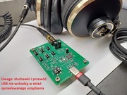 CUSTOM USB DAC + WZMACNIACZ SŁUCHAWKOWY - PCM2706 