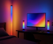 Lampa RGB LED 3w1 Gaming + Pilot + Aplikacja | Zestaw do Pokoju