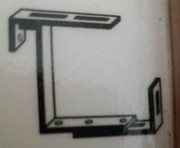 Uchwyt balkonowy do kwiatów hak wieszak kwietnik