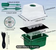 MINI SZKLARNIA LAMPY LED 6 sztuk 