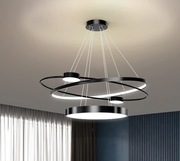 Nowoczesna lampa wisząca LED Żyrandol 3 pierścienie
