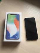 Iphone x 256 srebrny