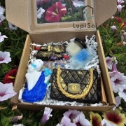 Zestaw ozdobnych mydelek glicerynowych na urodziny I nie tylko