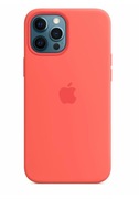 APPLE SILICONE CASE IPHONE 12 PRO MAX PINK CITRUS ORYGINALNA PLOMBA