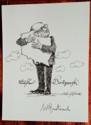 Władysław Bartoszewski Artur Gołębiowski otwarcie gabinetu Ossolineum