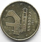 Andora 50 euro cent 2024
