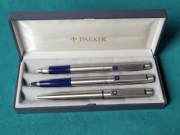 PARKER 25 Blue Zestaw - Pióro; długopis; pióro kulkowe VINTAGE 1975-94