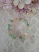 Bransoletka handmade z naturalnych kamieni cytryn hematyt awenturyn