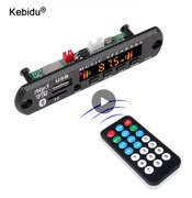 MODUŁ ODTWARZACZ BLUETOOTH 5.0 MP3 AUX RADIO USB PILOT CZARNY