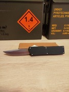 Nóż sprężynowy microtech (black ghost)