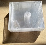 PUDEŁKO JEWEL CASE na dwie płyty 2 CD CLEAR 1 SZTUKA