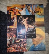 Albumy - Caravaggio, Schulz, Bosch, van Gogh, Dali