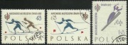 Narciarskie Mistrzostwa Świata w Zakopanem Fi 1149-51b kasowane 