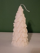 Świeczka świąteczna zapachowa duża dekoracyjna choinka