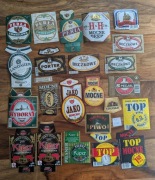 etykiety stare od piwa Perła, Kiper, Beczkowe i inne  - zestaw 22 szt.
