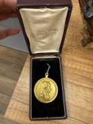 Medal Maria Teresa 1774 cesarstwo austriackie austro wegry braz zlocony