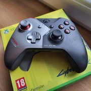 Pad XBOX ONE / X / S Cyberpunk w pudełku - stan BDB/IDEAŁ