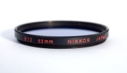 filtr Nikon 52mm Nikkor B12 blue niebieski