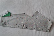 H&M legginsy w serca_134 CM__NOWE