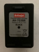 HP WKŁAD TUSZ GŁOWICA 703 BLACK ZAMIENNIK PUSTY 