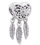 Charms Ażurowy łapacz snów S925 srebro+GRATis!