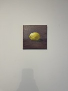 Cytrynka. Obraz olejnymi farbami na płótnie 20x20 cm