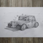 Rysunek odręczny ołówkiem B3 (przyjmuję zamówienia)