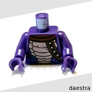 LEGO Ninjago 973pb1974c01 TORS tułów fioletowy njo0113 Chop'rai WĄŻ