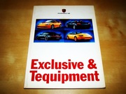 Prospekt Porsche Exclusive & Tequipment 1998