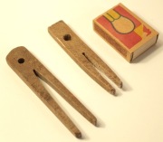 Antyk Przedwojenne Spinacze do Prania 