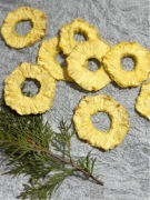 Ananas suszony naturalne przekąski bez cukru owoce