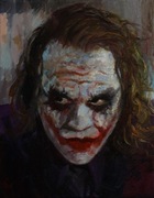 Obraz olejny Joker Portret 24/30 Gierlach