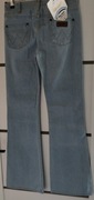 Jeansowe spodnie dzwony  Wrangler