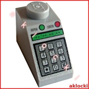 LEGO 3040pb010 SKOS 2x1 jasny szary KASA klawiatura