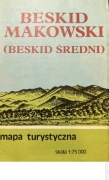 Beskid Makowski (Beskid Średni) * Mapa turystyczna 1983