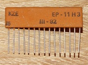 Układ scalony hybrydowy EP-11H3 wzmacniacz o wejściu NOR UNITRA TELPOD