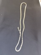 Łańcuszek srebrny pr 925