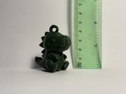 Dinozaur brelok 3D | geometryczny design | druk 3D handmade