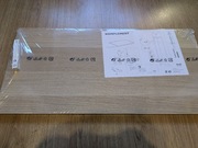 Ikea komplement półki | imitacja dębu bejcowanego na biało, 75x35 cm