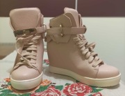 Damskie Sneakersy botki różowe Vices